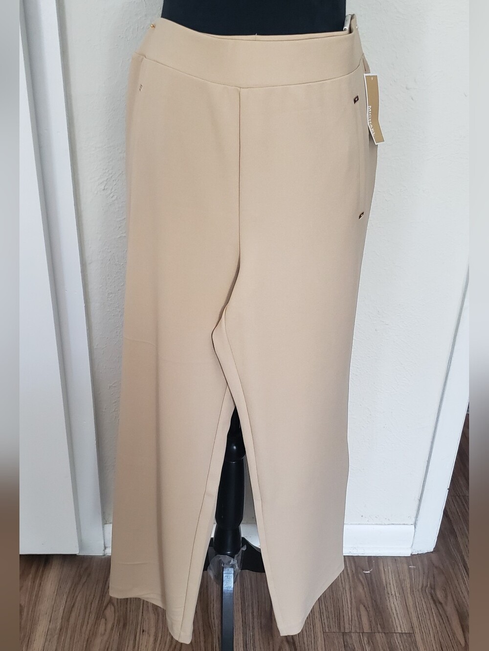 Michael Kors Taupe Beige Tailored Trousers